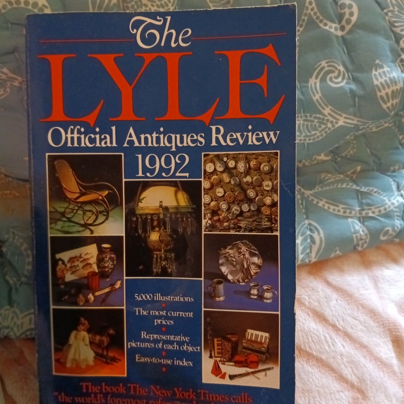 The Lyle Official Antiques Review, 1992