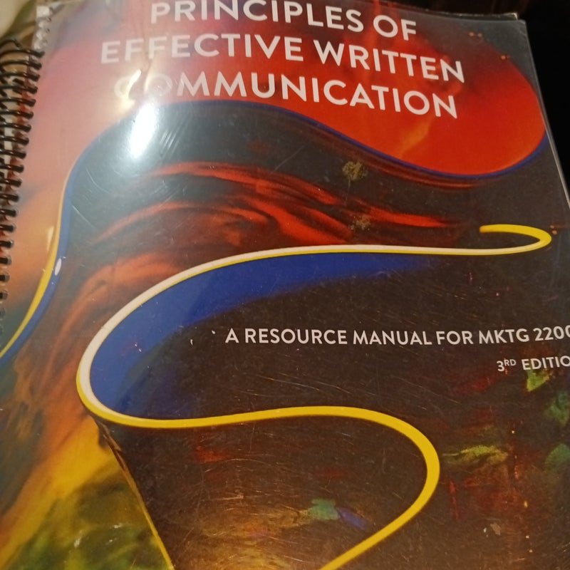 Principles of Effective Written Communication