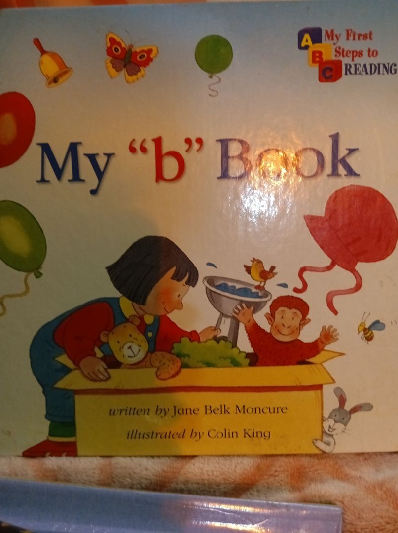 My "b" Book By Jane Belk Moncure Illustrated By Colin King, Hardcover ...