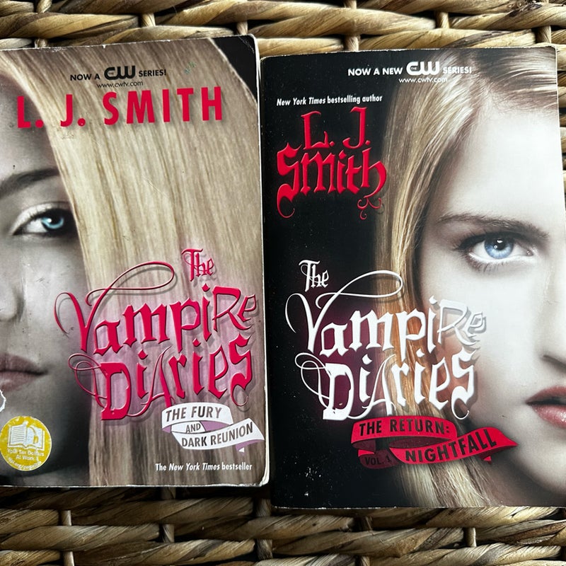 Vampire Diaries Books by L.J. Smith