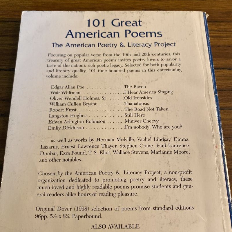 101 Great American Poems