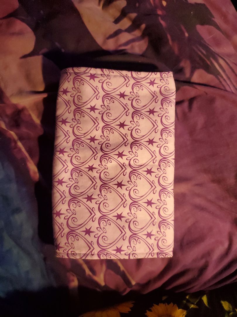 Heart and flower bookcover