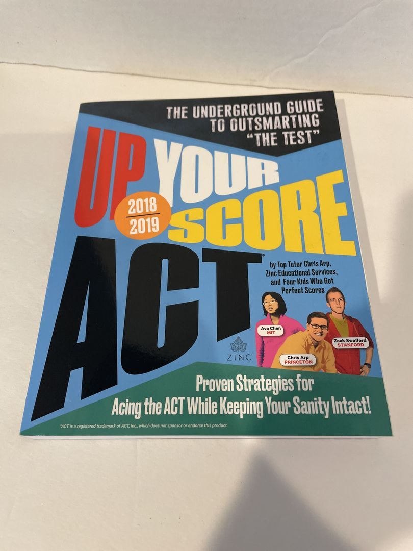 Up Your Score: ACT, 2018-2019 Edition