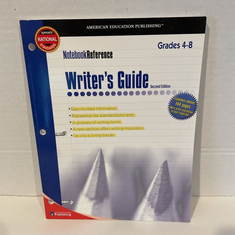 Writer's Guide, Grades 4-8