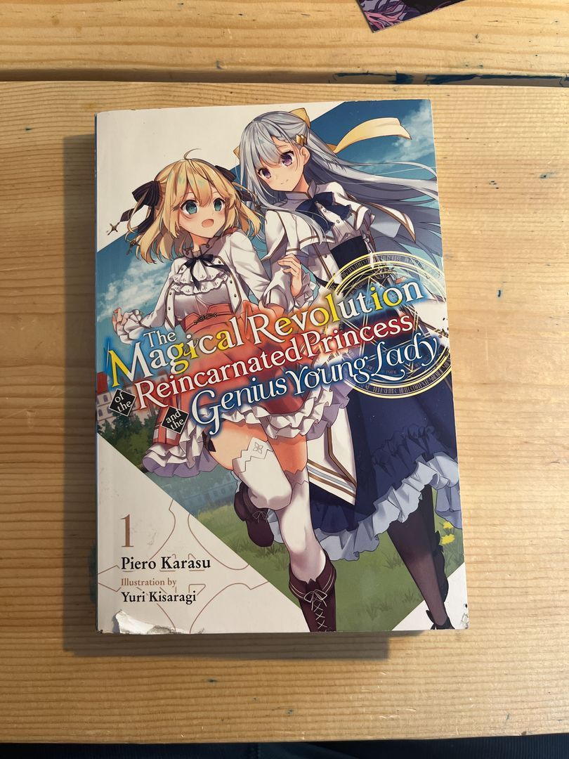 The Magical Revolution of the Reincarnated Princess and the Genius Young Lady, Vol. 1 (novel)