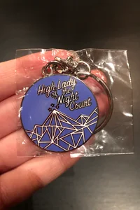 High lady of the night court keychain