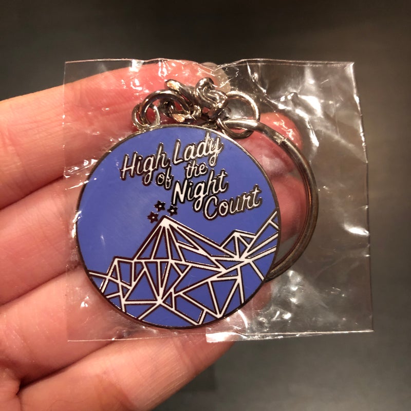 High lady of the night court keychain