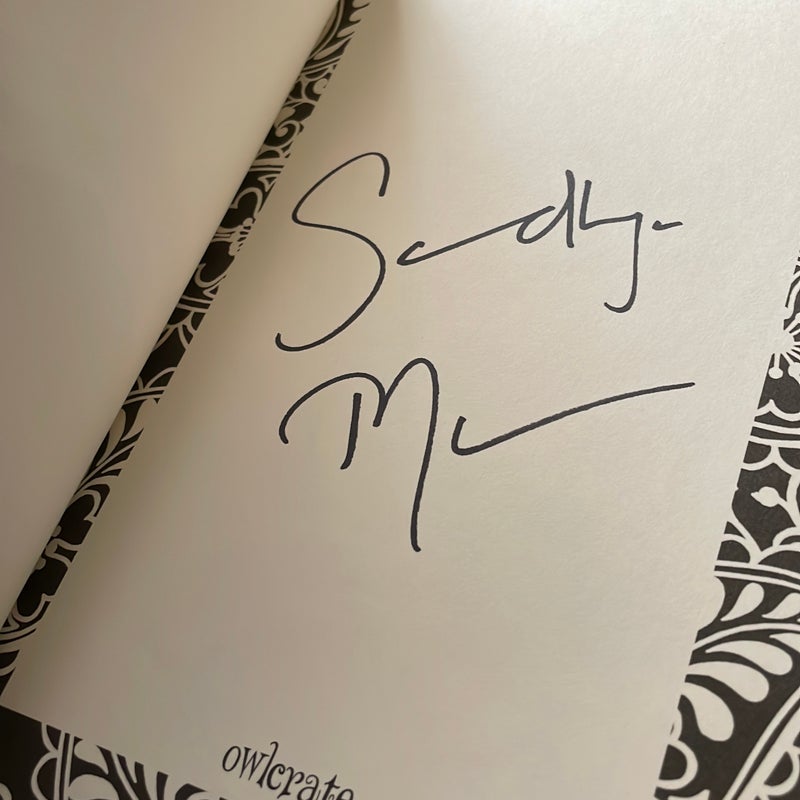From Twinkle With Love (Owlcrate) signed 