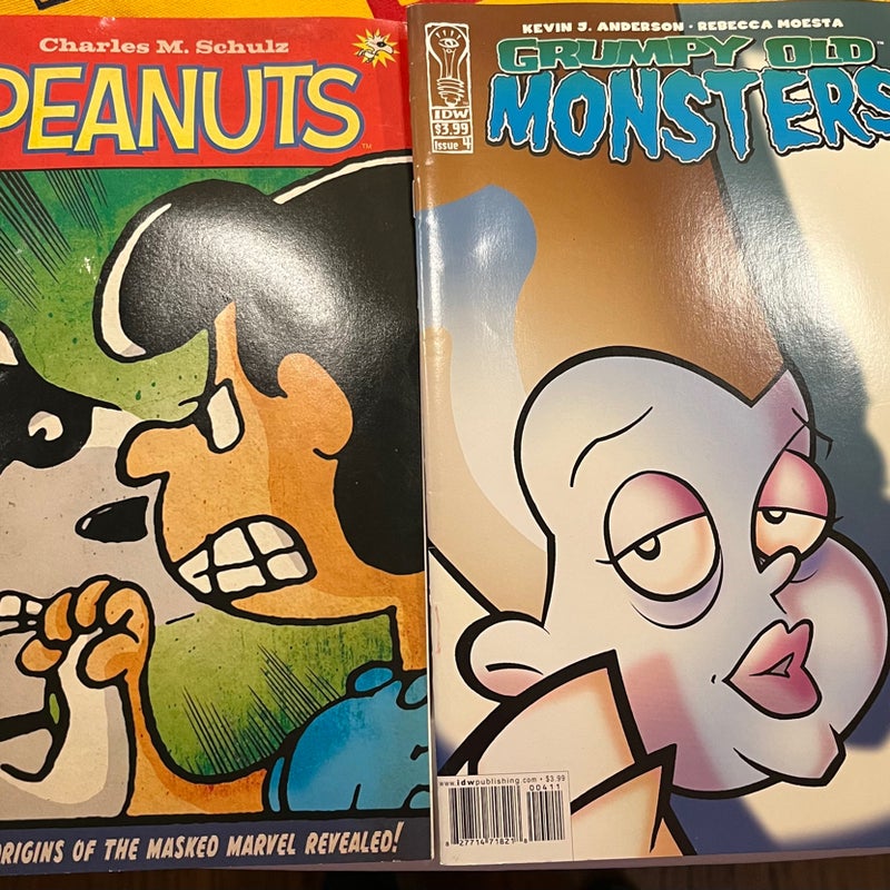 Peanuts and Grumpy Old Monsters