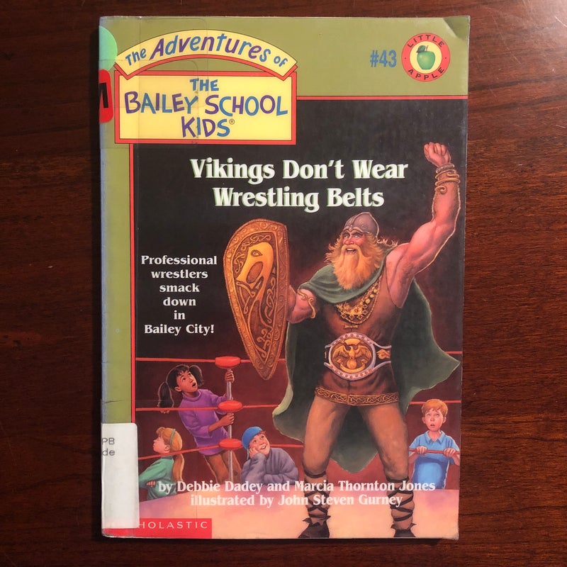 Vikings Don't Wear Wrestling Belts