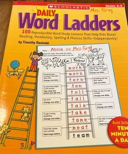Daily Word Ladders - Grades 2-3