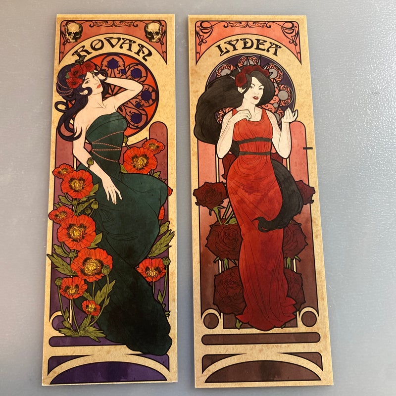 In the Ravenous Dark double sided bookmarks