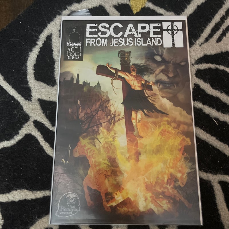 variant cover Escape From Jesus Island #1 variant cover