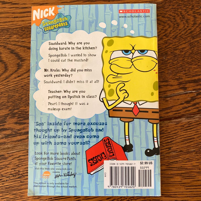 SpongeBob’s Book if Excuses
