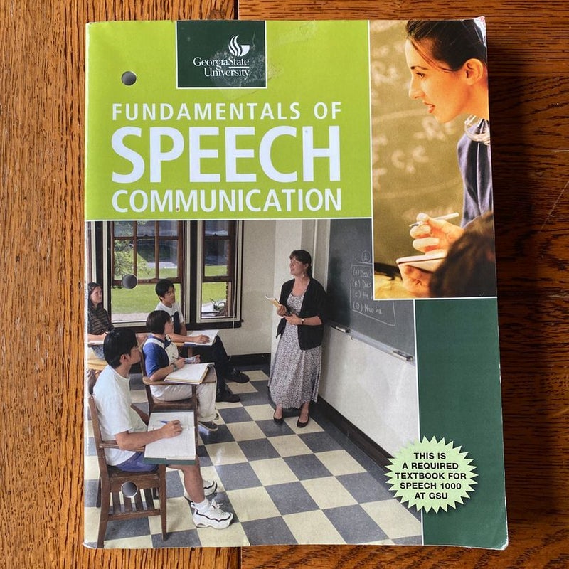 Fundamentals of Speech Communication 