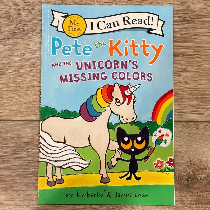 Pete the Kitty and the Unicorn's Missing Colors