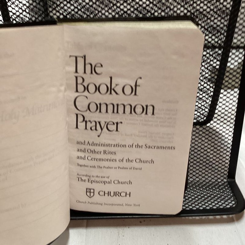 The Book of Common Prayer