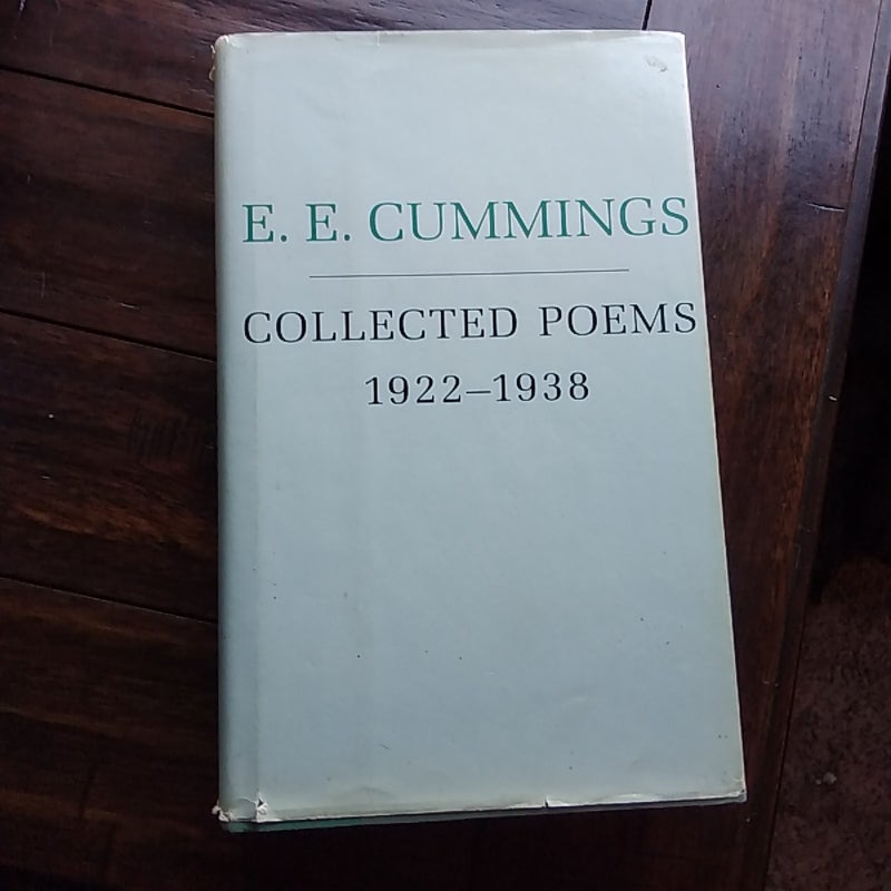E.E.Cummings Collected Poems 1922-1938