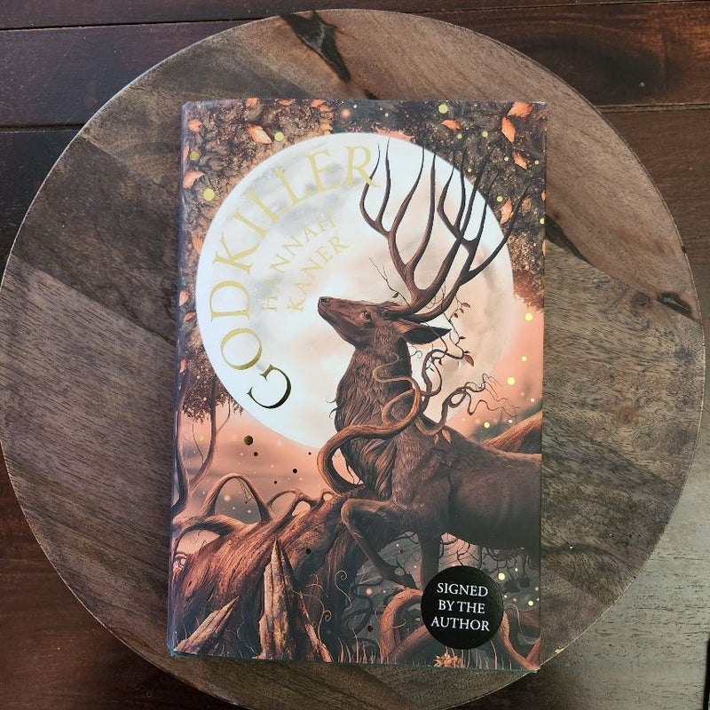 Waterstones Godkiller SIGNED