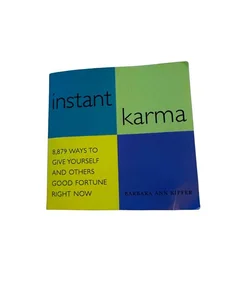 Instant Karma (cannot locate this book :(