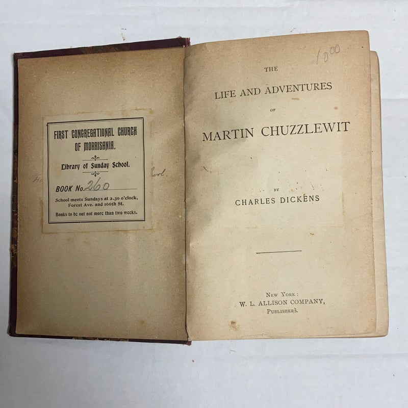 The Life and Adventures of Martin Chuzzlewit