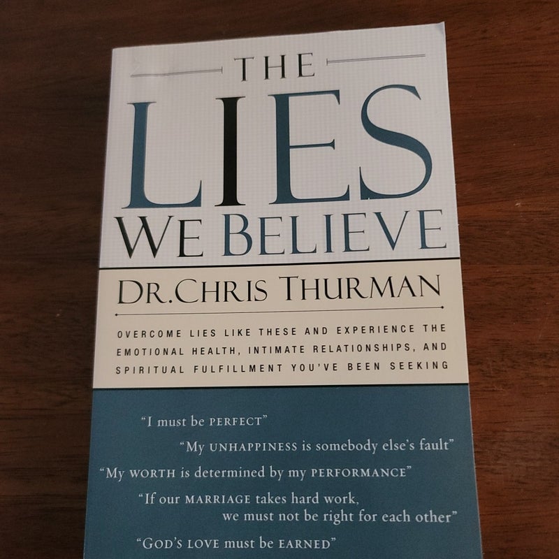 The Lies We Believe