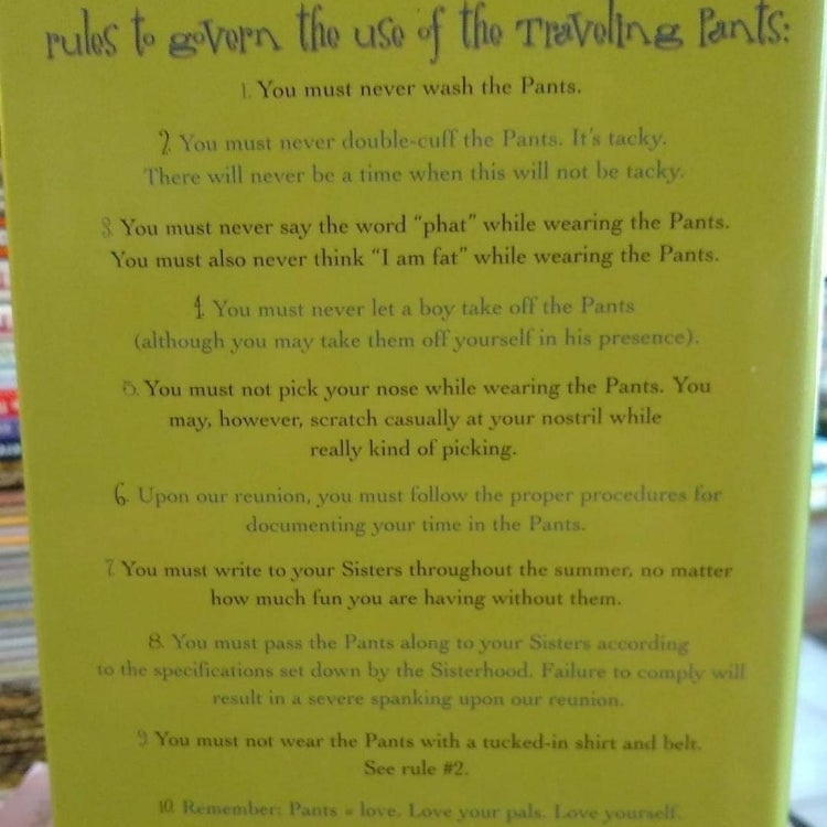 Sisterhood Of The Traveling Pants 4 Book Set 