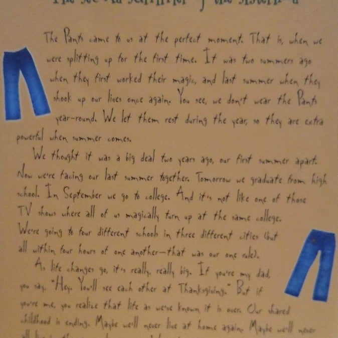 Sisterhood Of The Traveling Pants 4 Book Set 