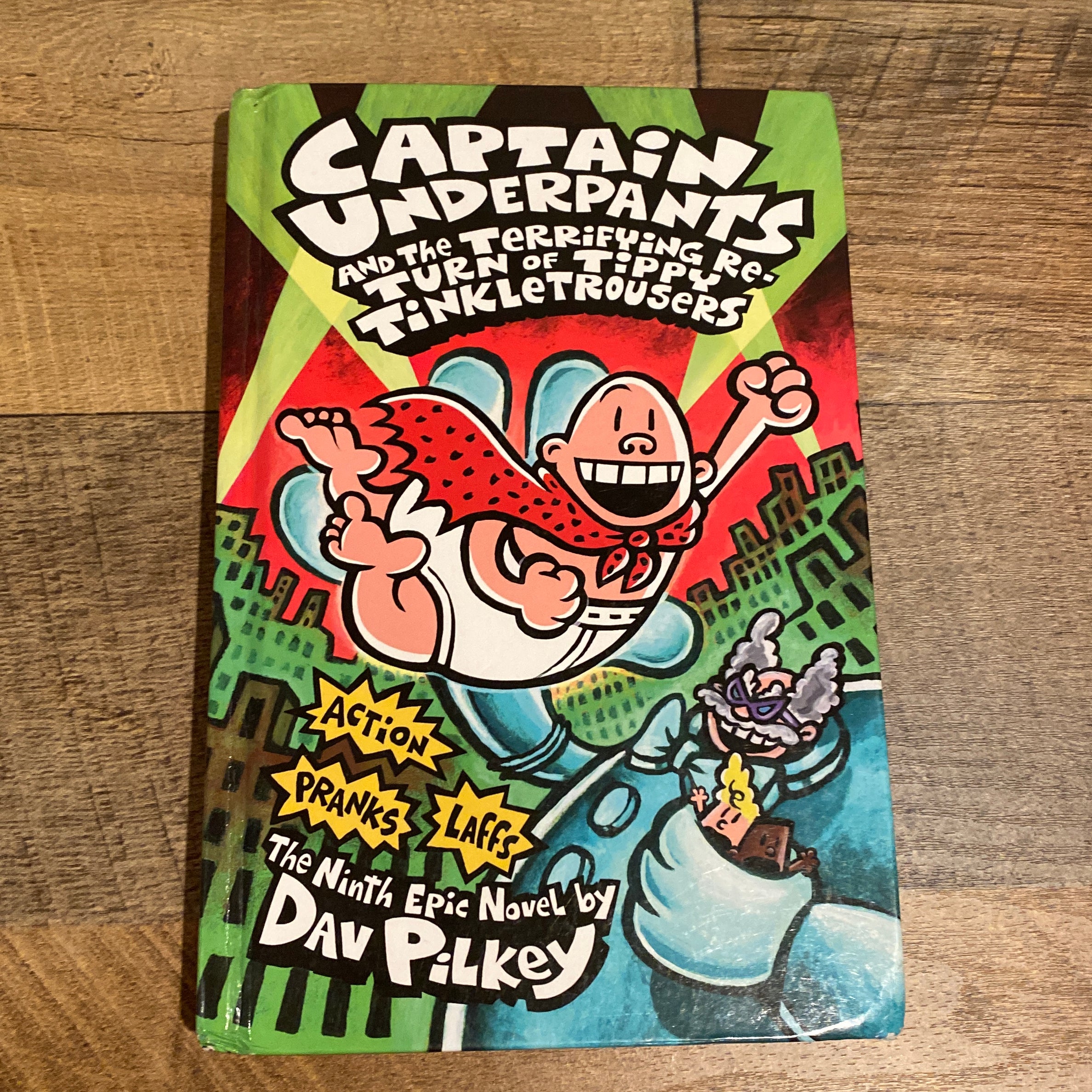Captain Underpants and the Terrifying Return of Tippy Tinkletrousers