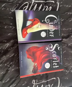 Cinder and Scarlet Books 1&2 Lunar Chronicles 