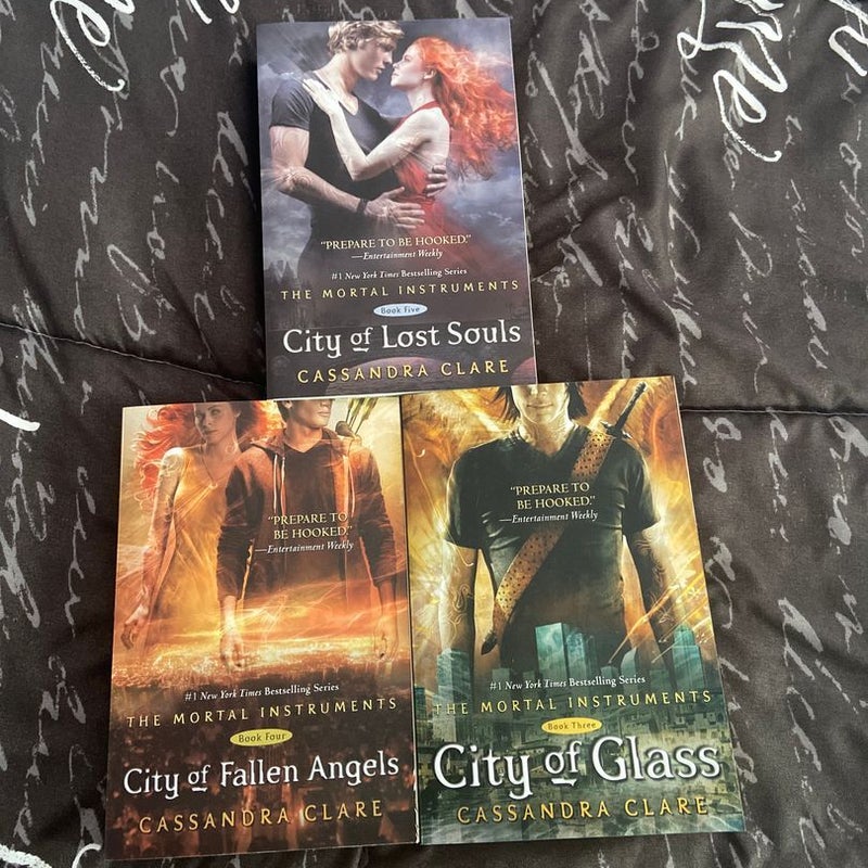 City of Lost Souls Books 3,4,&5
