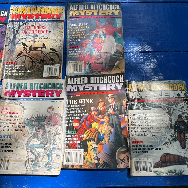 Alfred Hitchcock Mystery Magazine collection 