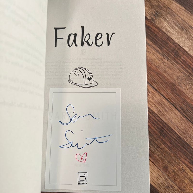 Faker (attached book plate)