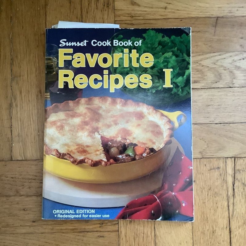 Sunset Cook Book Of Favorite Recipes I