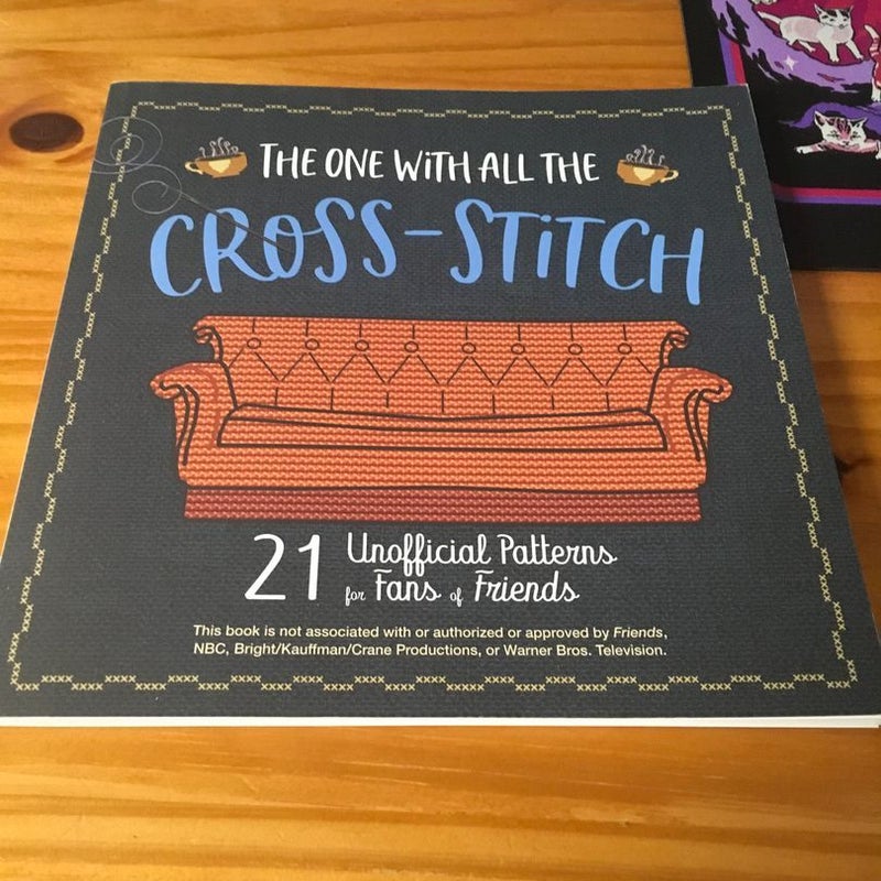 The one with all the cross-stitch