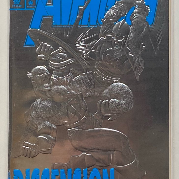 Avengers #363 embossed cover