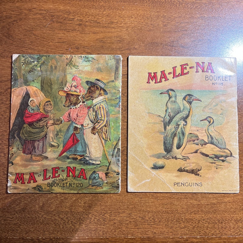 2 Advertising Booklets; The Animals Outing, and Queer Birds with Queer Habits
