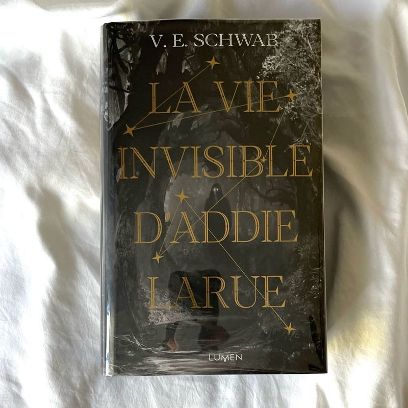 French Collectors Edition of The Invisible Life of Addie LaRue 
