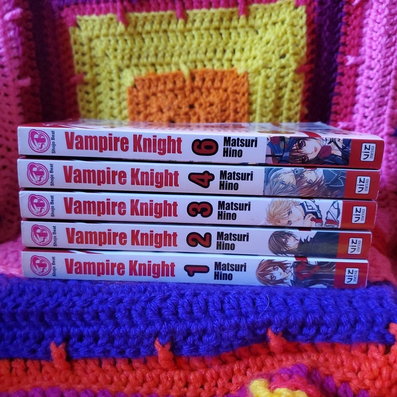 Vampire Knight Vol 1-4, 6
