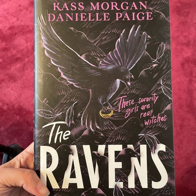 Owlcrate edition with signed bookplate sprayed edges The Ravens