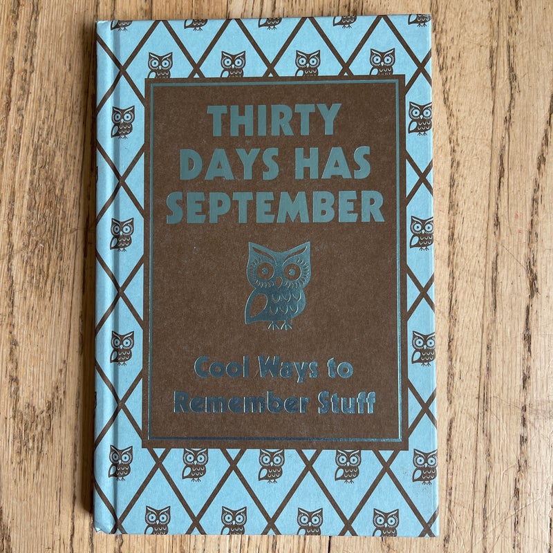 Thirty Days Has September