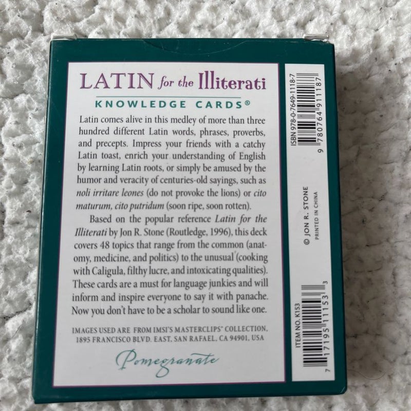 Latin for the Illiterati