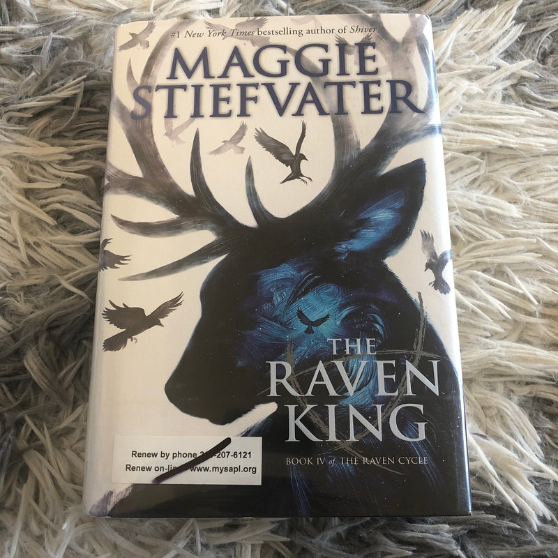 The Raven King ( Ex library book with library stamps on it )