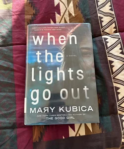 When the Lights Go Out ( Ex-Library book with stamps)