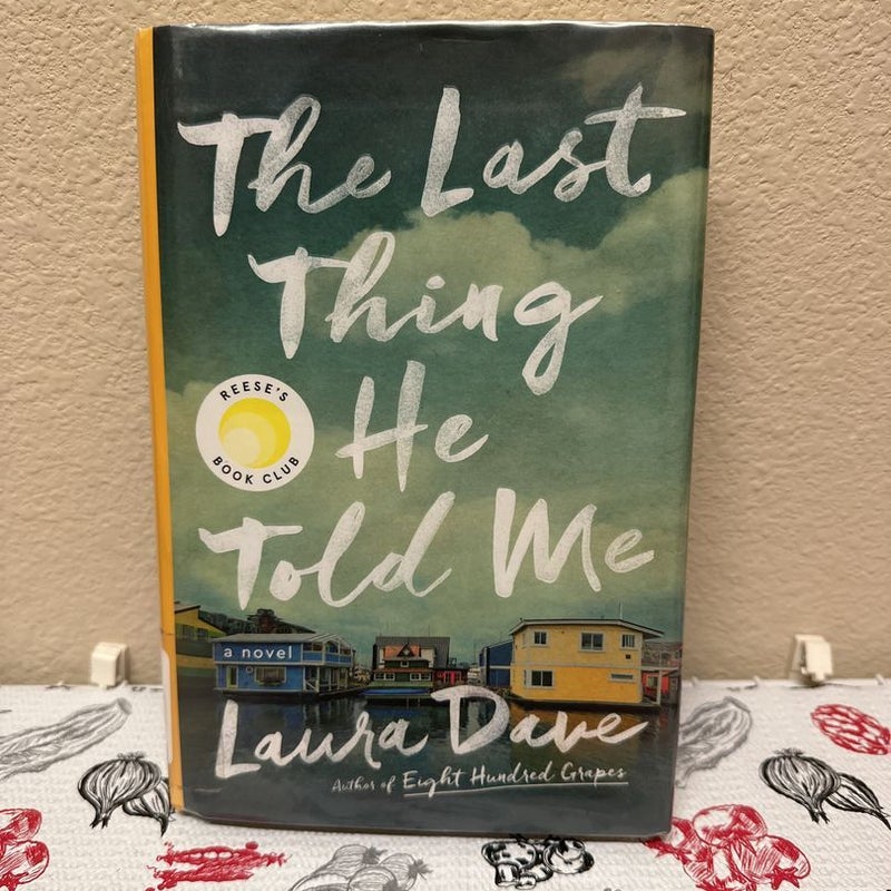 The Last Thing He Told Me ( Library copy with stamps)