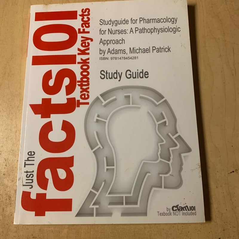 Studyguide for Pharmacology for Nurses