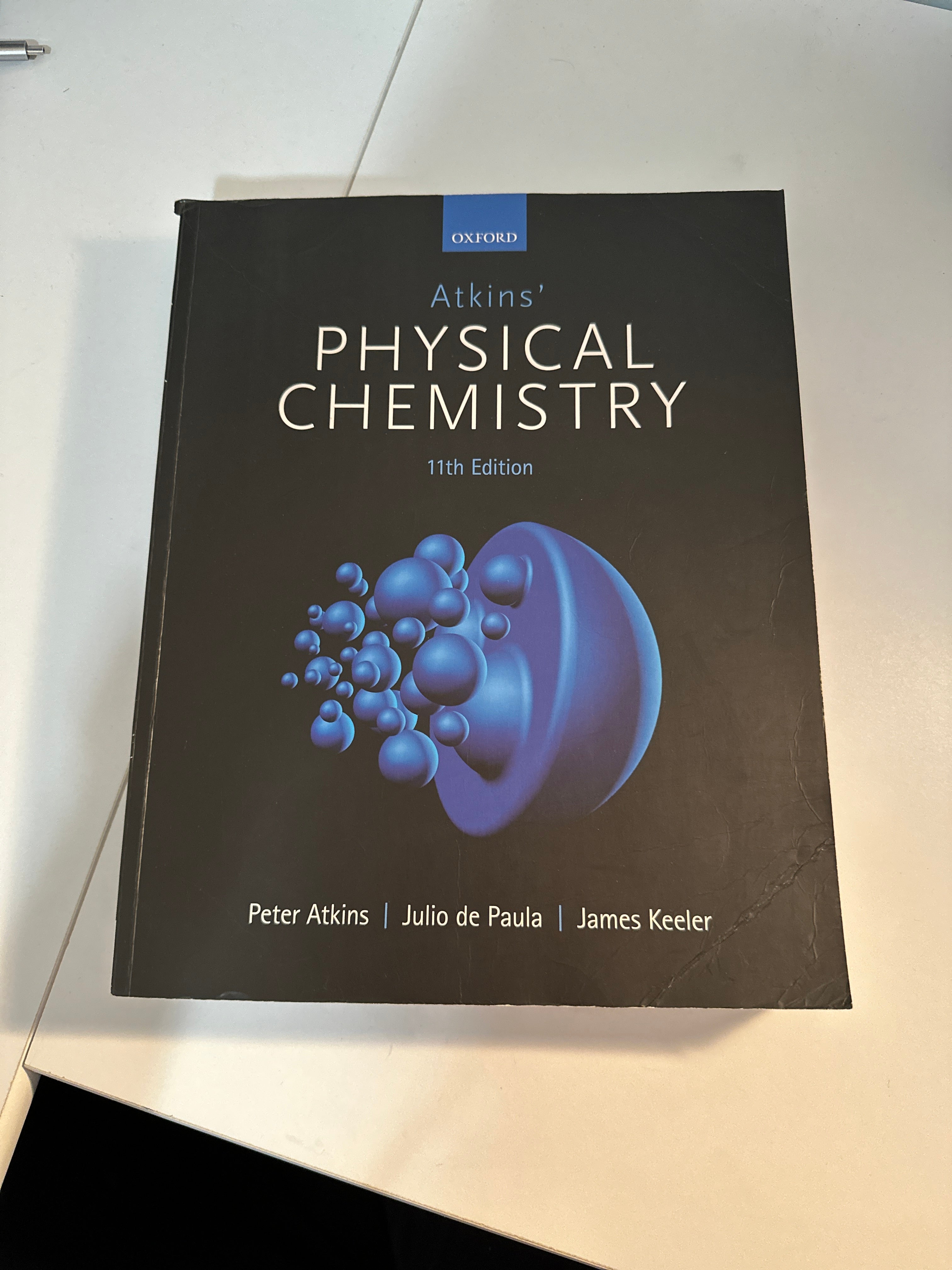 Atkins' Physical Chemistry 11e