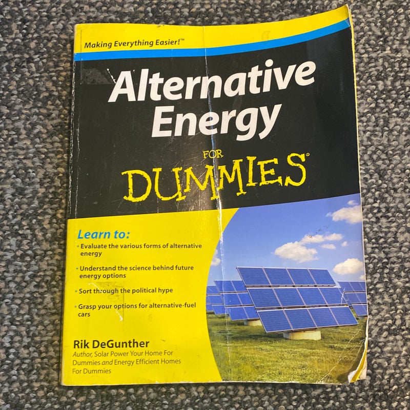 Alternative Energy for Dummies