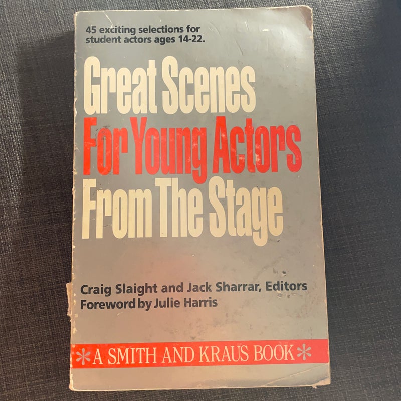 Great Scenes for Young Actors from the Stage