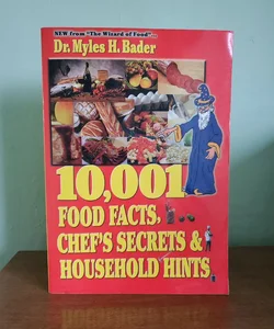The Wizard of Food Presents 10,001 Food Facts, Chef's Secrets and Household Hints
